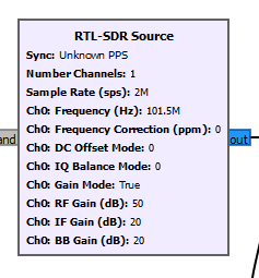 rtl-sdr source block